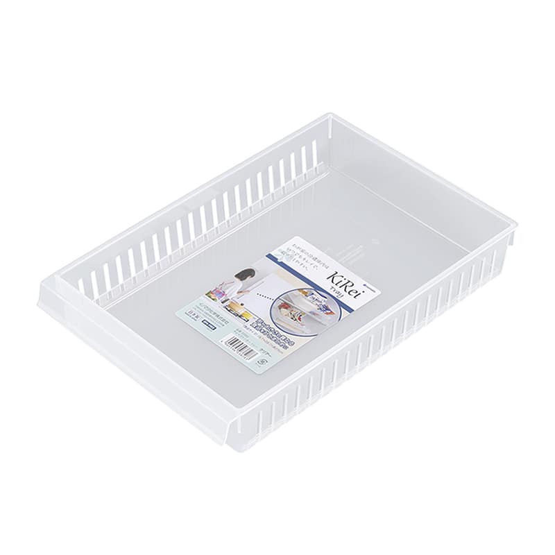 イノマタ化学 キレイ ストッカー トレー クリアー 0382 1個（ご注文単位1個）【直送品】