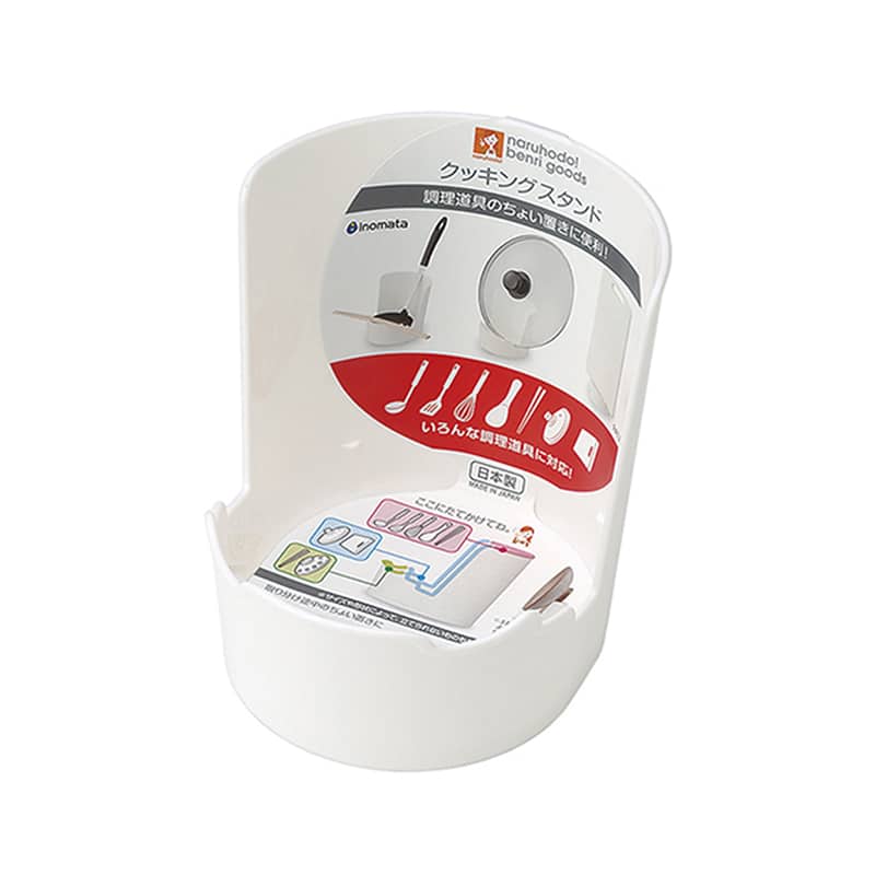 イノマタ化学 クッキングスタンド ホワイト 0390 1個（ご注文単位1個）【直送品】