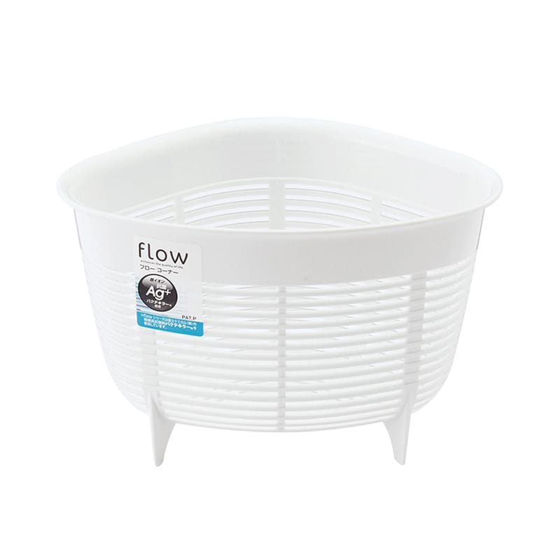 イノマタ化学 フロー コーナー ホワイト 0650 1個（ご注文単位1個）【直送品】