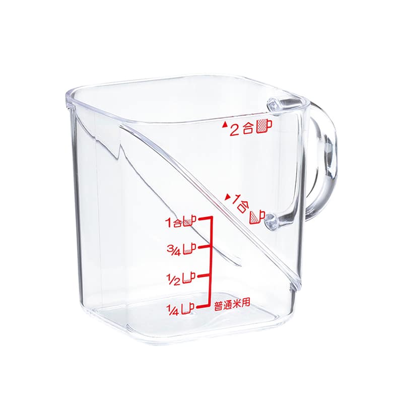 イノマタ化学 ライスカップ2合 クリアー 1094 1個（ご注文単位1個）【直送品】