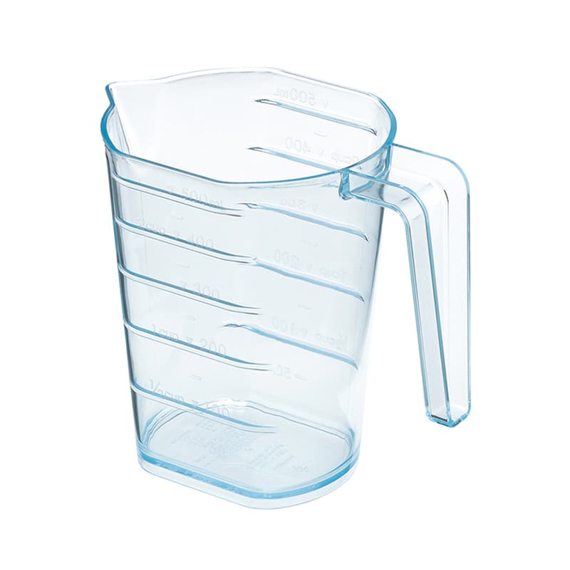 イノマタ化学 500mlカップ クリアーブルー 1096 1個（ご注文単位1個）【直送品】