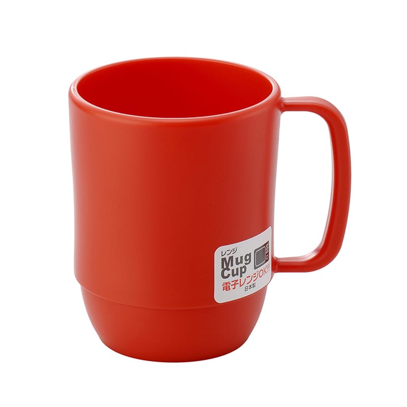 イノマタ化学 レンジマグカップ レッド 1116 1個（ご注文単位1個）【直送品】