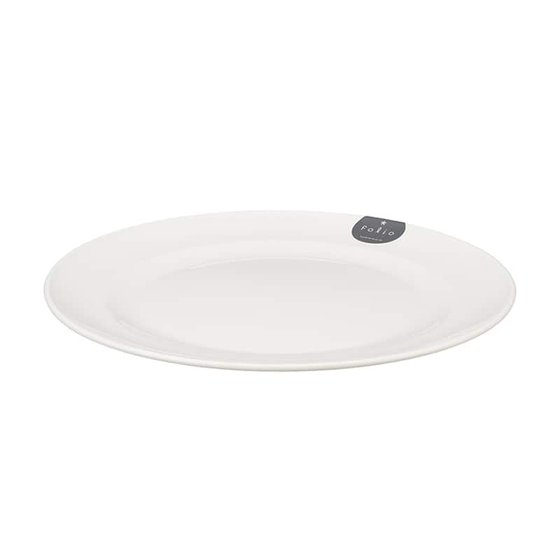 イノマタ化学 フォリオ プレート 18 ホワイト 1186 1個（ご注文単位1個）【直送品】