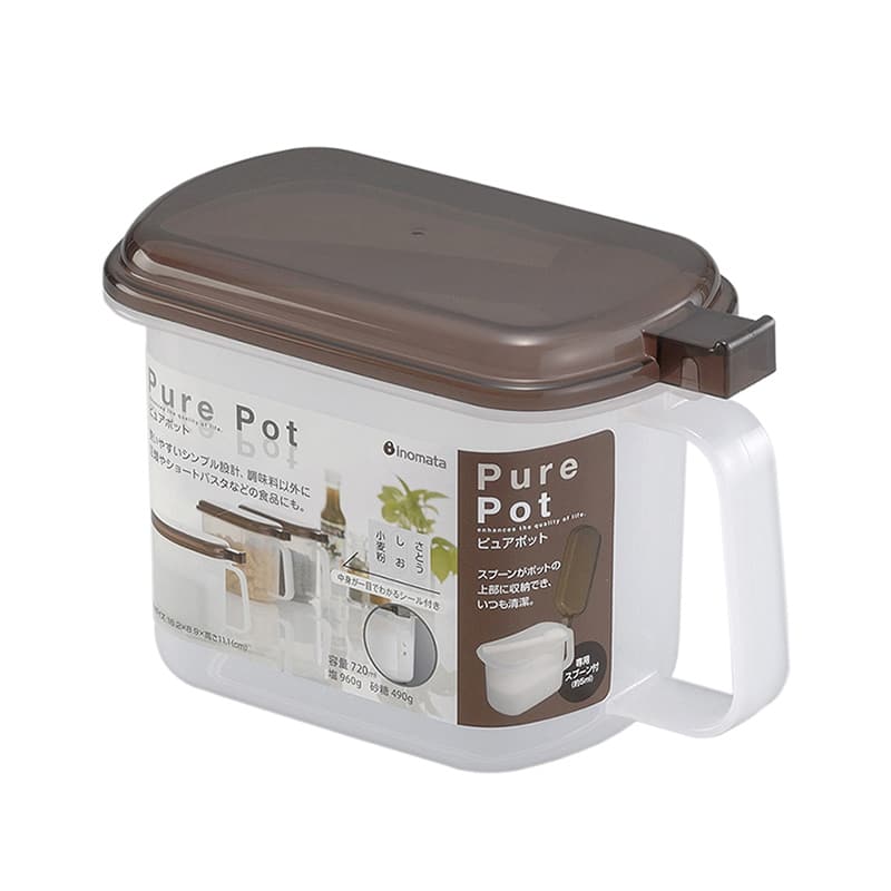 イノマタ化学 ピュアポット ブラウン 1191 1個（ご注文単位1個）【直送品】