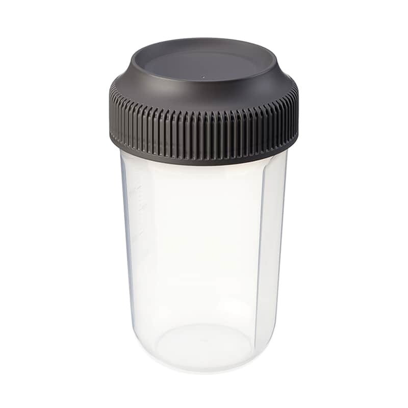 イノマタ化学 プロテインシェイカー ブラック 1550 1個（ご注文単位1個）【直送品】