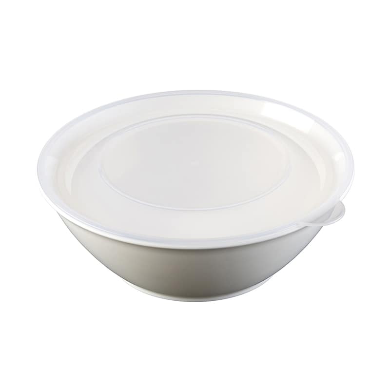 イノマタ化学 そのまま食卓に出せる保存容器 L ホワイト 1581 1個（ご注文単位1個）【直送品】