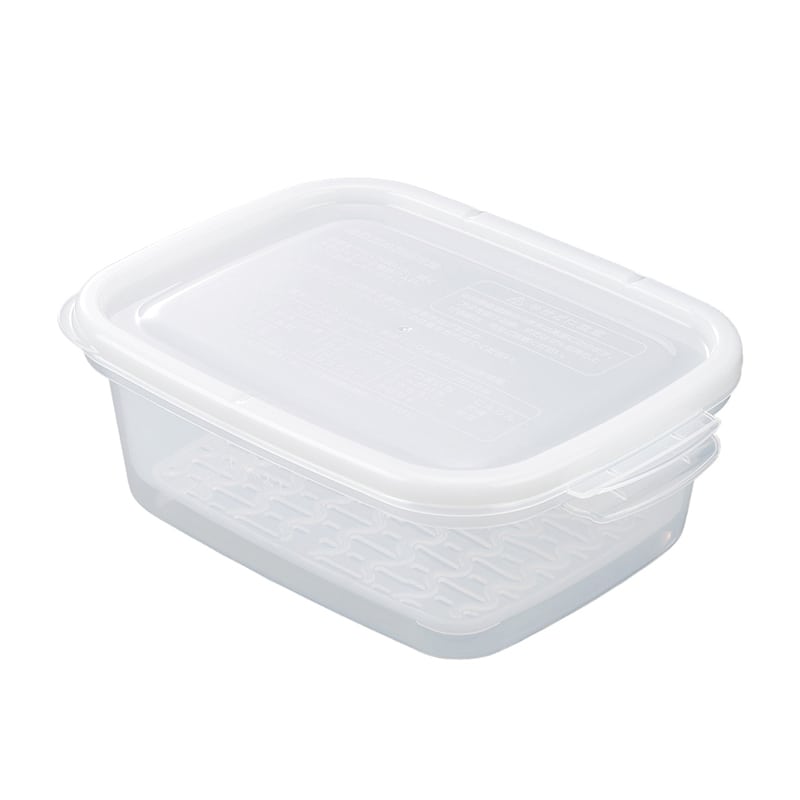 イノマタ化学 食品容器 レンジで簡単 温野菜用 クリアーホワイト 1705 1個（ご注文単位1個）【直送品】