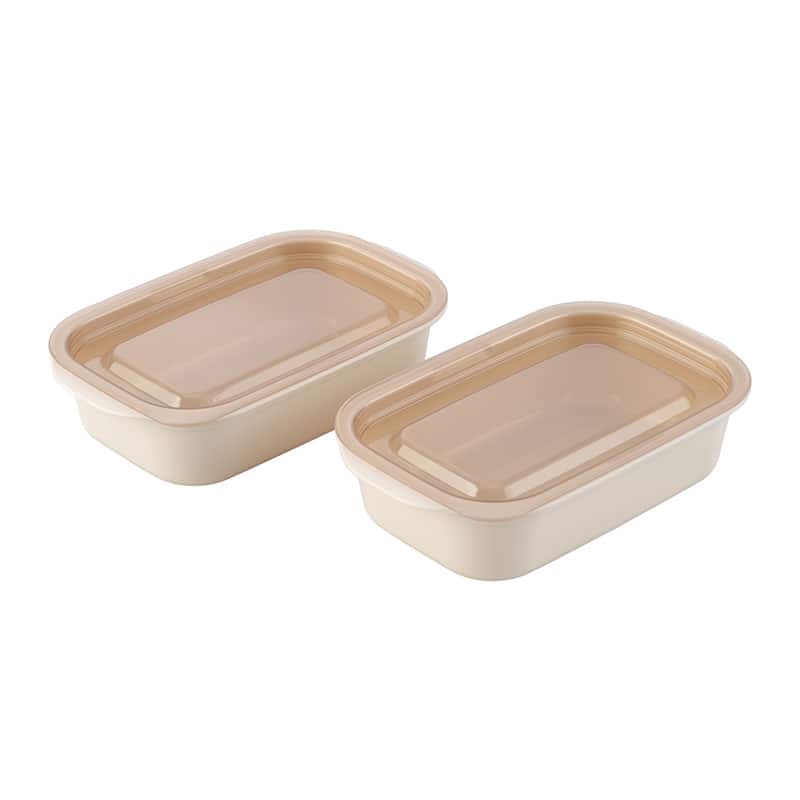 イノマタ化学 とにかく洗いやすいお弁当箱 270ml ピンクベージュ 1760 1個（ご注文単位1個）【直送品】