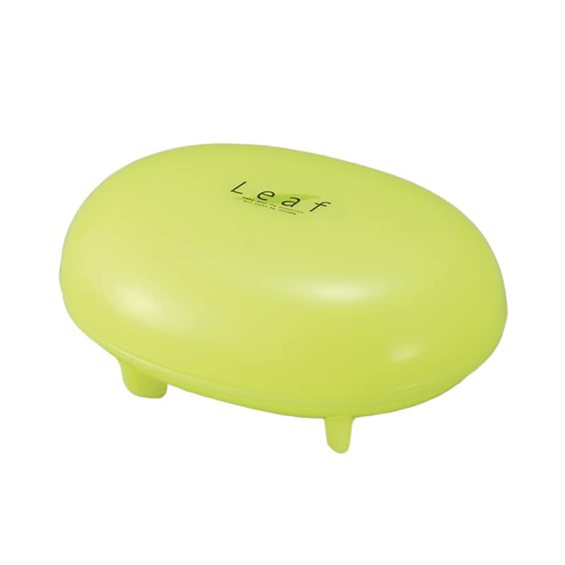 イノマタ化学 リーフ 石けん箱 グリーン 2101 1個（ご注文単位1個）【直送品】