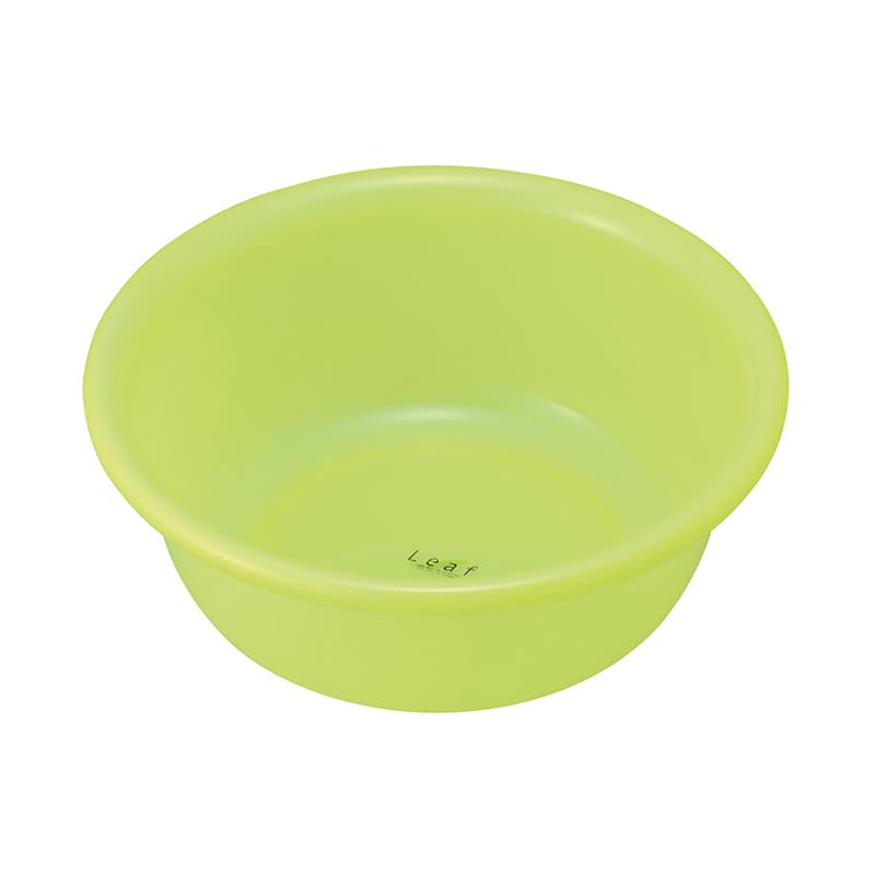 イノマタ化学 リーフ 湯桶 グリーン 2102 1個（ご注文単位1個）【直送品】