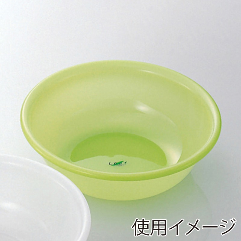 イノマタ化学 リーフ 洗面器 グリーン 2112 1個(ご注文単位1個)【直送品】