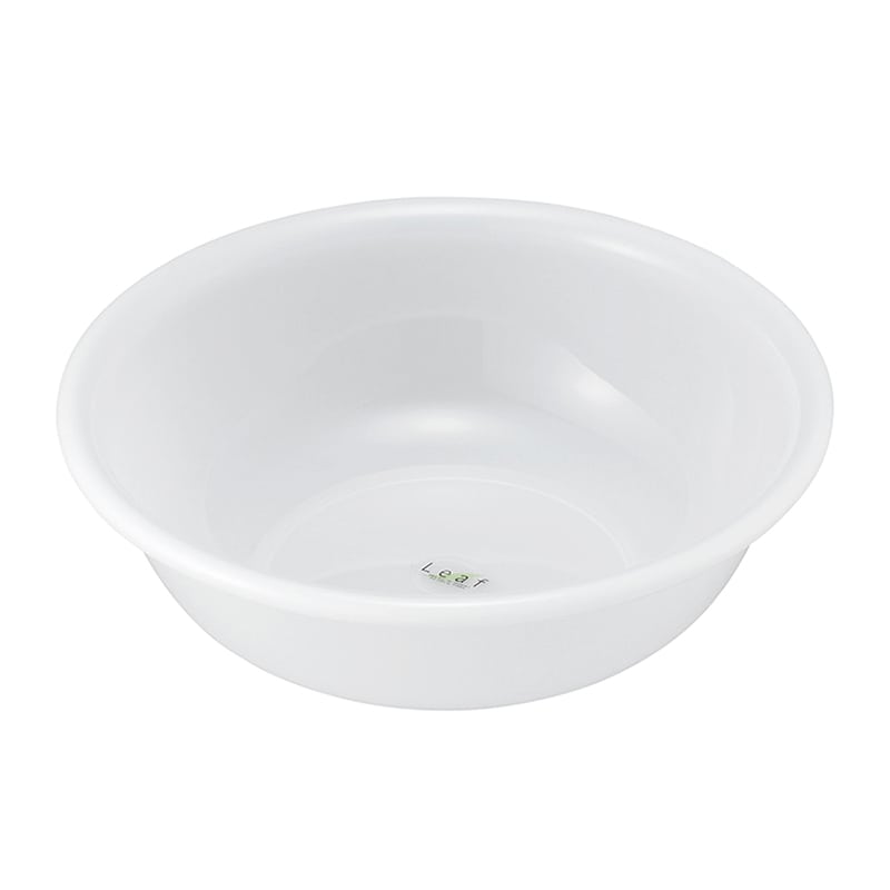 イノマタ化学 リーフ 洗面器 ナチュラル 2112 1個（ご注文単位1個）【直送品】