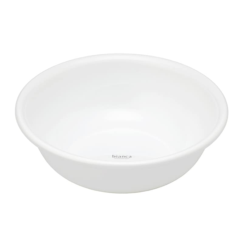 イノマタ化学 ビアンカ 洗面器 ホワイト 2146 1個（ご注文単位1個）【直送品】
