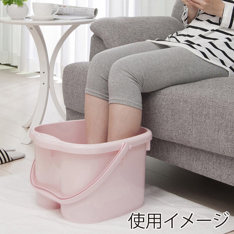 イノマタ化学 レディース足湯専科 パステルピンク 2502 1個（ご注文単位1個）【直送品】