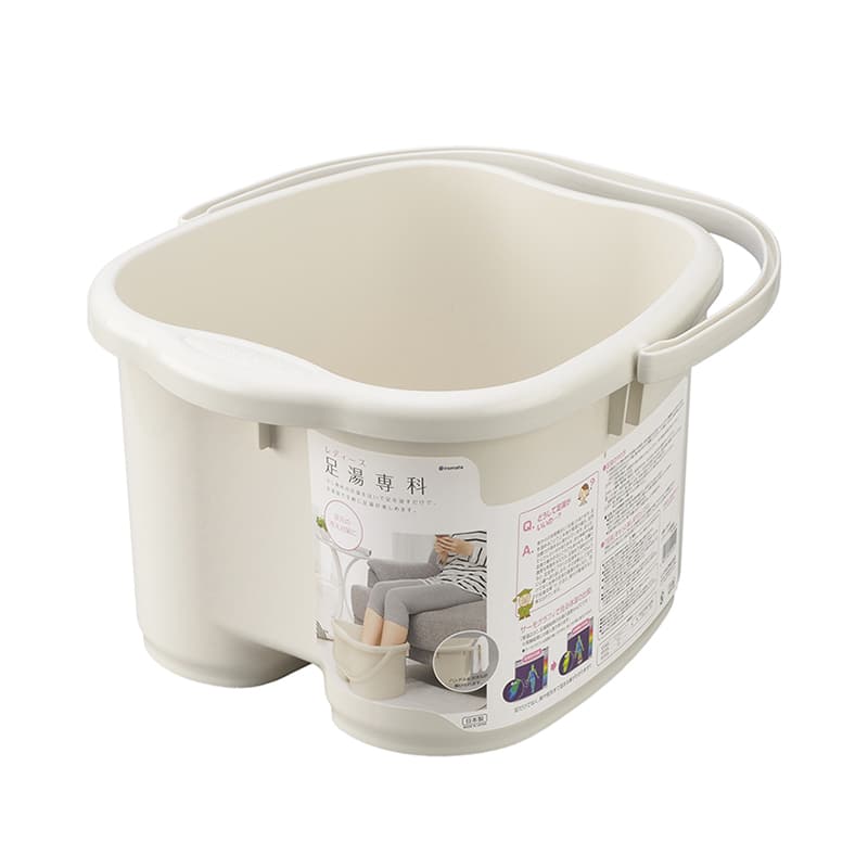 イノマタ化学 レディース足湯専科 アイボリー 2502 1個（ご注文単位1個）【直送品】