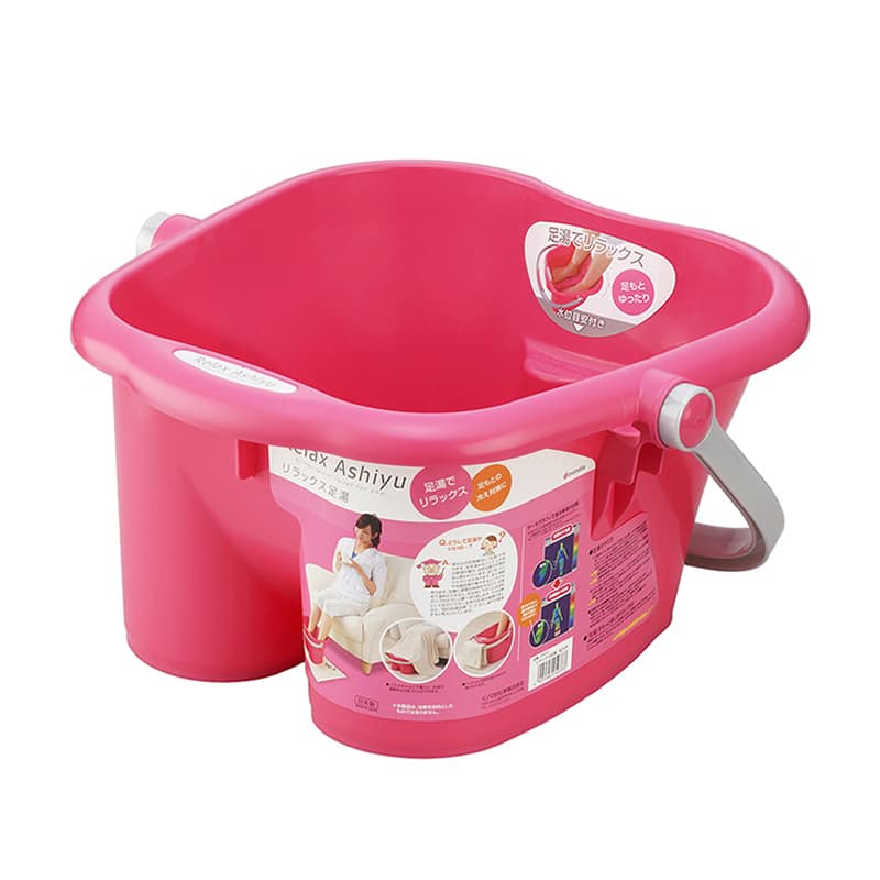 イノマタ化学 リラックス足湯 ピンク 2503 1個（ご注文単位1個）【直送品】