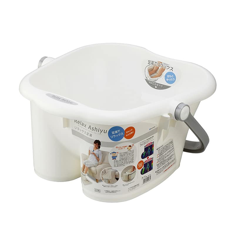 イノマタ化学 リラックス足湯 ホワイト 2503 1個（ご注文単位1個）【直送品】