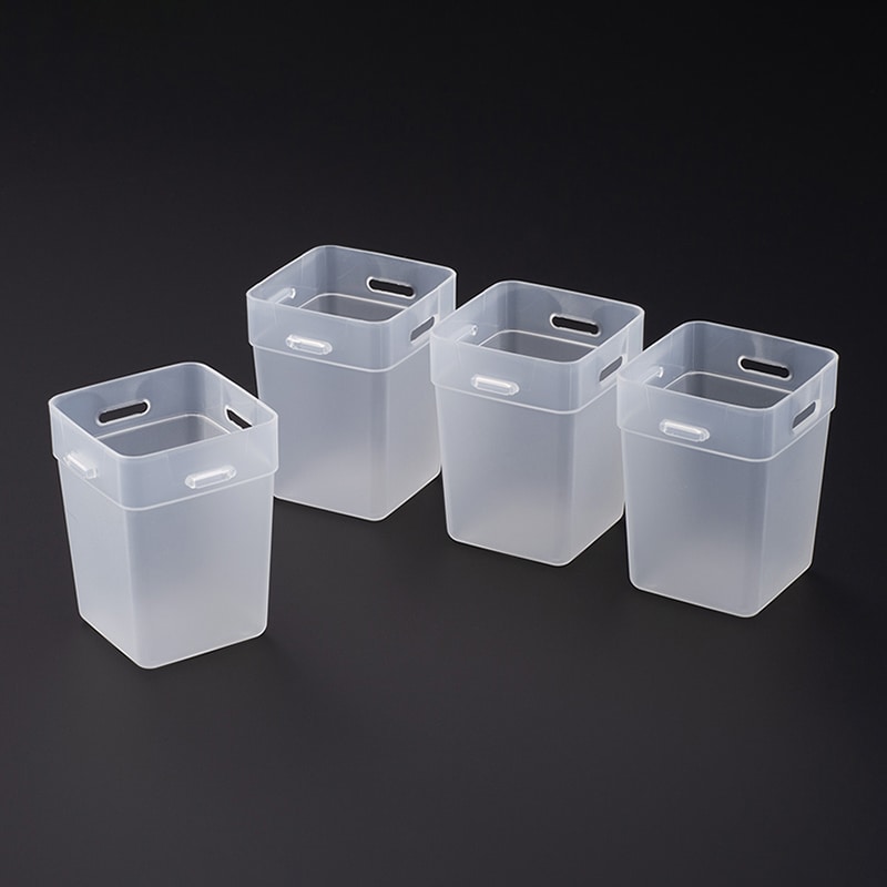 イノマタ化学 くつした整理カップ S 4個セット クリアー 2960 1セット/個（ご注文単位1個）【直送品】