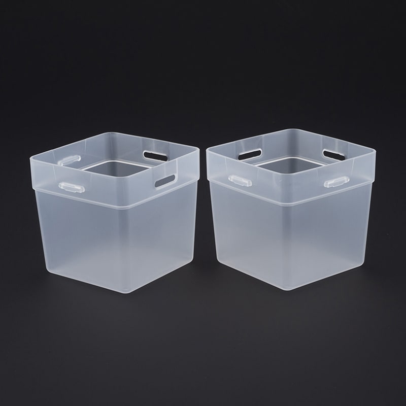 イノマタ化学 くつした整理カップ L 2個セット クリアー 2962 1セット/個（ご注文単位1個）【直送品】