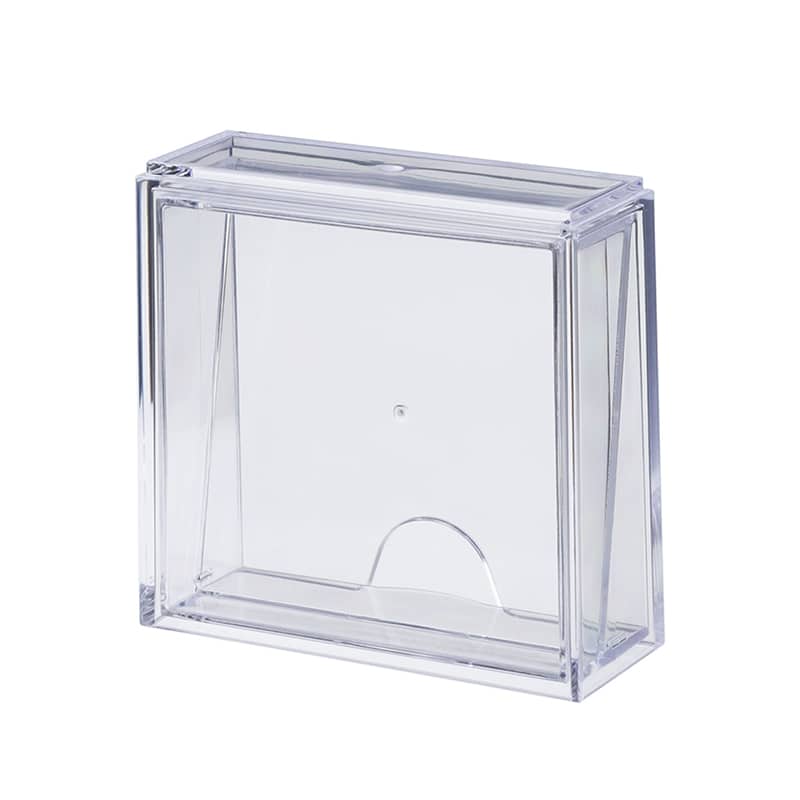 イノマタ化学 缶バッジ ディスプレイケース クリアー 3850 1個（ご注文単位1個）【直送品】