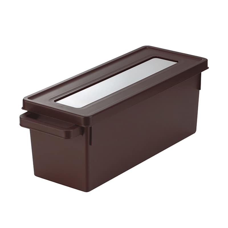 イノマタ化学 メディアコンテナ451 CD ブラウン 4451 1個（ご注文単位1個）【直送品】