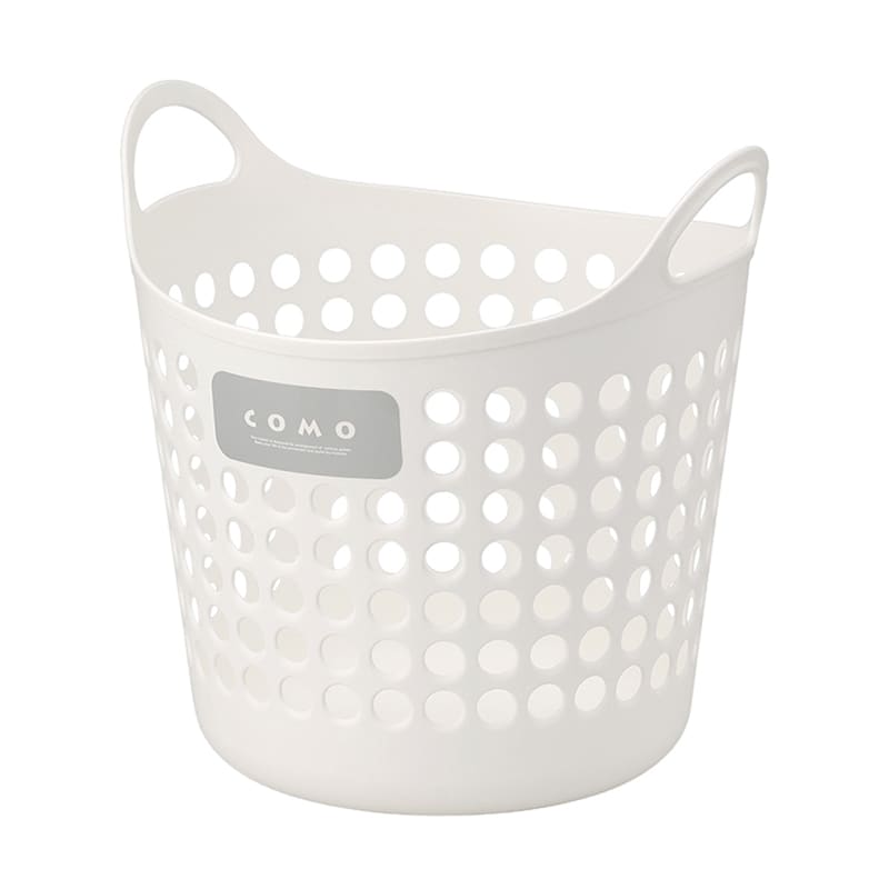 イノマタ化学 コモバスケット M ホワイト 4462 1個（ご注文単位1個）【直送品】