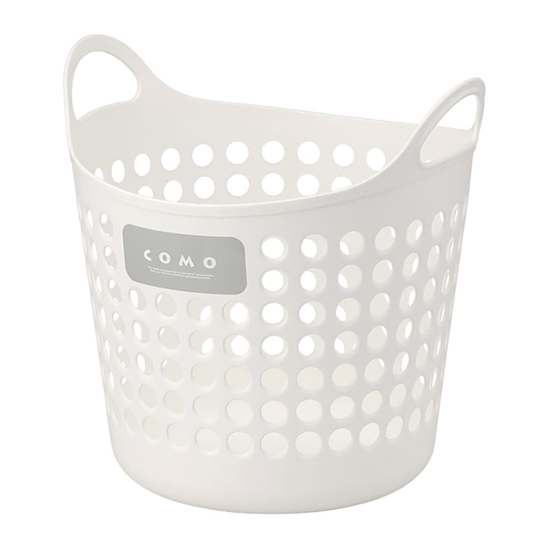 イノマタ化学 コモバスケット L ホワイト 4463 1個（ご注文単位1個）【直送品】