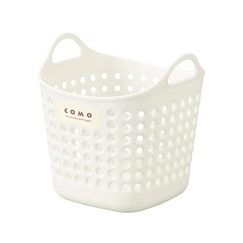 イノマタ化学 ミニバスケット コモミニ 角 ホワイト 4466 1個（ご注文単位1個）【直送品】