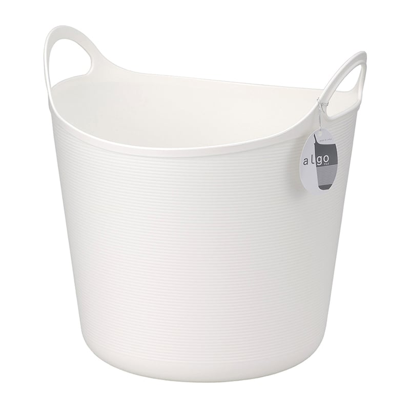 イノマタ化学 収納かご アルゴ ホワイト 4470 1個（ご注文単位1個）【直送品】