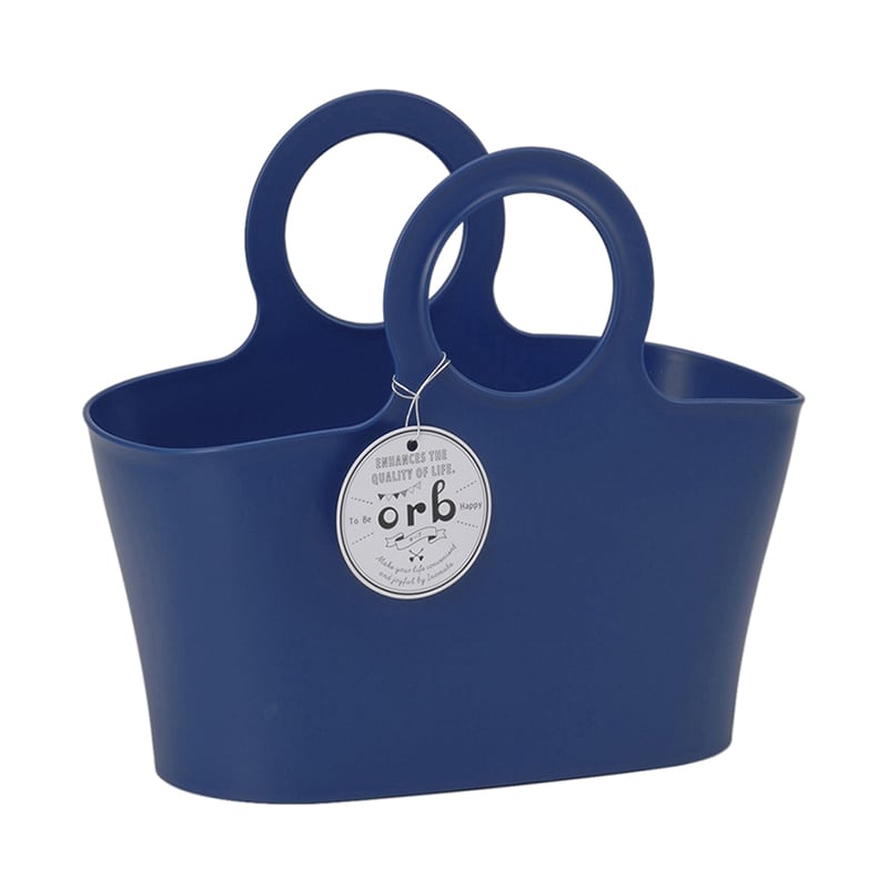 イノマタ化学 収納かご オーブ ネイビー 4480 1個（ご注文単位1個）【直送品】