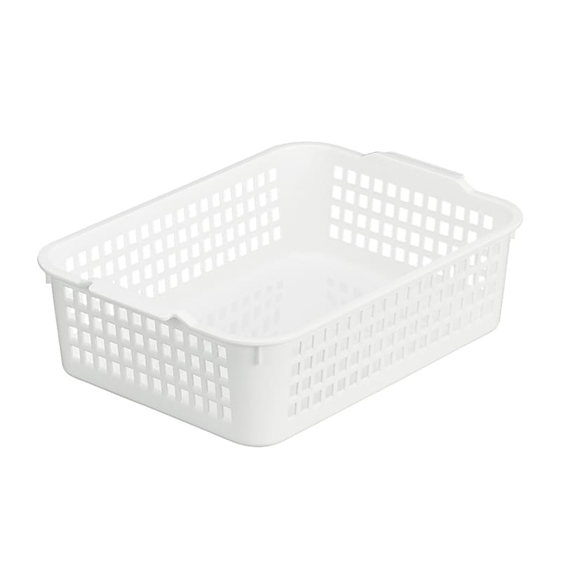 イノマタ化学 収納ケース ウィンディー 518 浅型ワイド ホワイト 4518 1個（ご注文単位1個）【直送品】