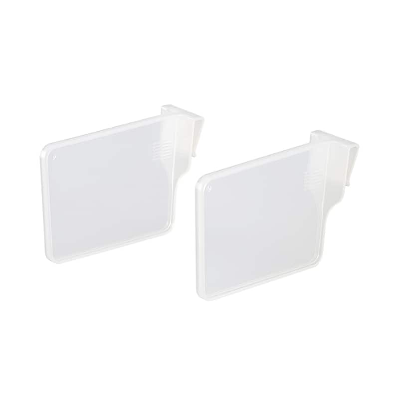 イノマタ化学 バスケット用仕切り M 2枚入 クリアー 4631 1パック（ご注文単位1パック）【直送品】