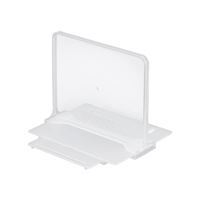 イノマタ化学 引き出し用仕切り ワイド クリアー 4637 1個（ご注文単位1個）【直送品】