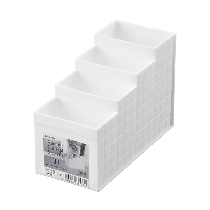 イノマタ化学 リモコンスタンド 01 ホワイト 4825 1個（ご注文単位1個）【直送品】