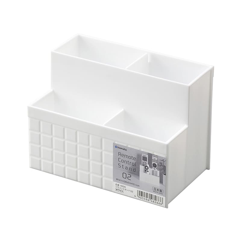 イノマタ化学 リモコンスタンド 02 ホワイト 4826 1個（ご注文単位1個）【直送品】