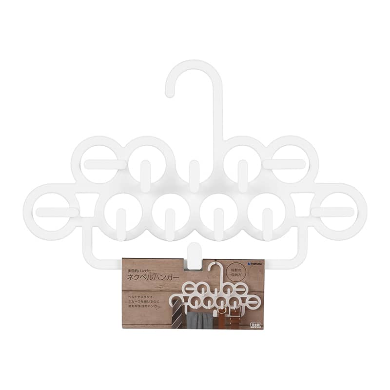 イノマタ化学 ネクベルハンガー ホワイト 6505 1個（ご注文単位1個）【直送品】