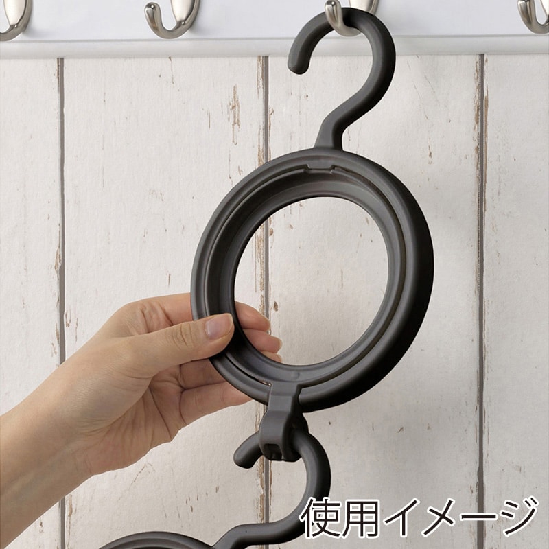 イノマタ化学 帽子ハンガー ブラック 6530 1個（ご注文単位1個）【直送品】