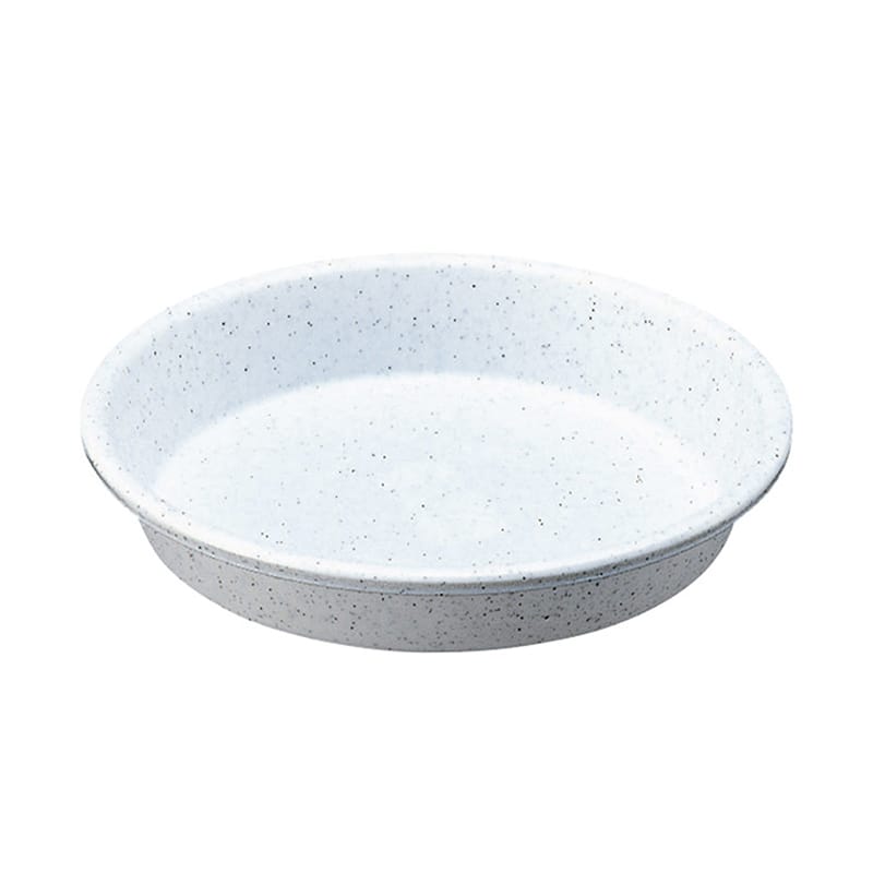 イノマタ化学 鉢受皿 7号 ミカゲホワイト 7038 1個（ご注文単位1個）【直送品】