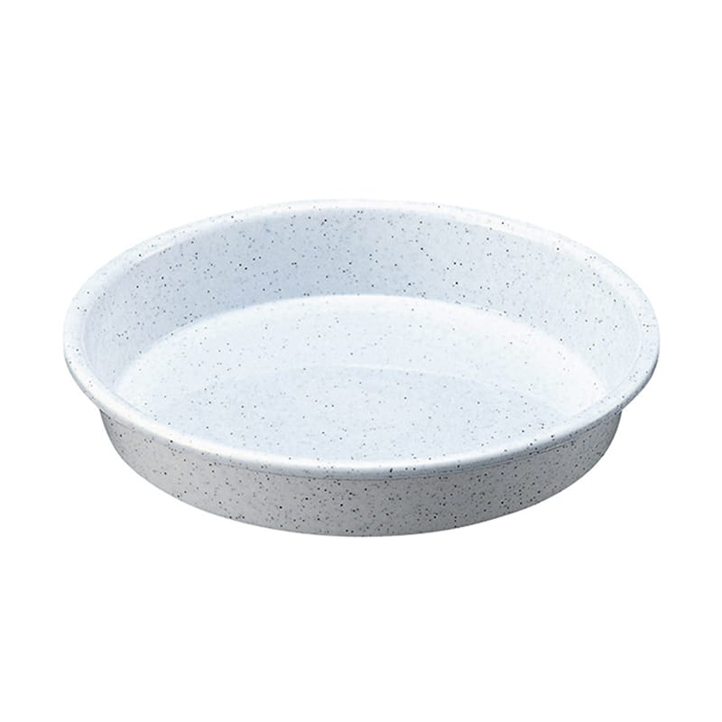 イノマタ化学 鉢受皿 8号 ミカゲホワイト 7039 1個（ご注文単位1個）【直送品】