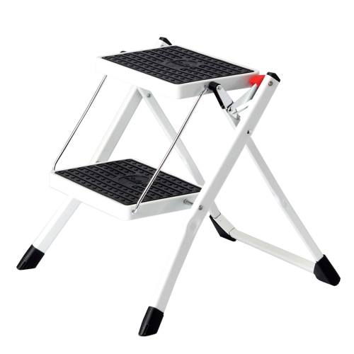 脚立ハイロミニ 2段 60000 ホワイト 1個(ご注文単位1個)【直送品】
