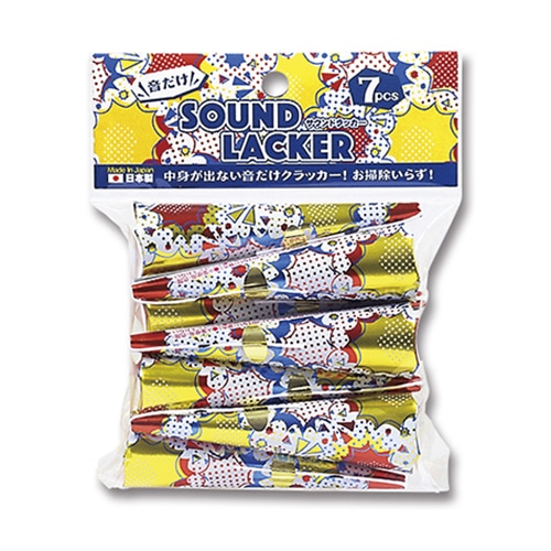 フジカ クラッカー　サウンドラッカー 7個入 SO-6-200　1袋（ご注文単位1袋）【直送品】