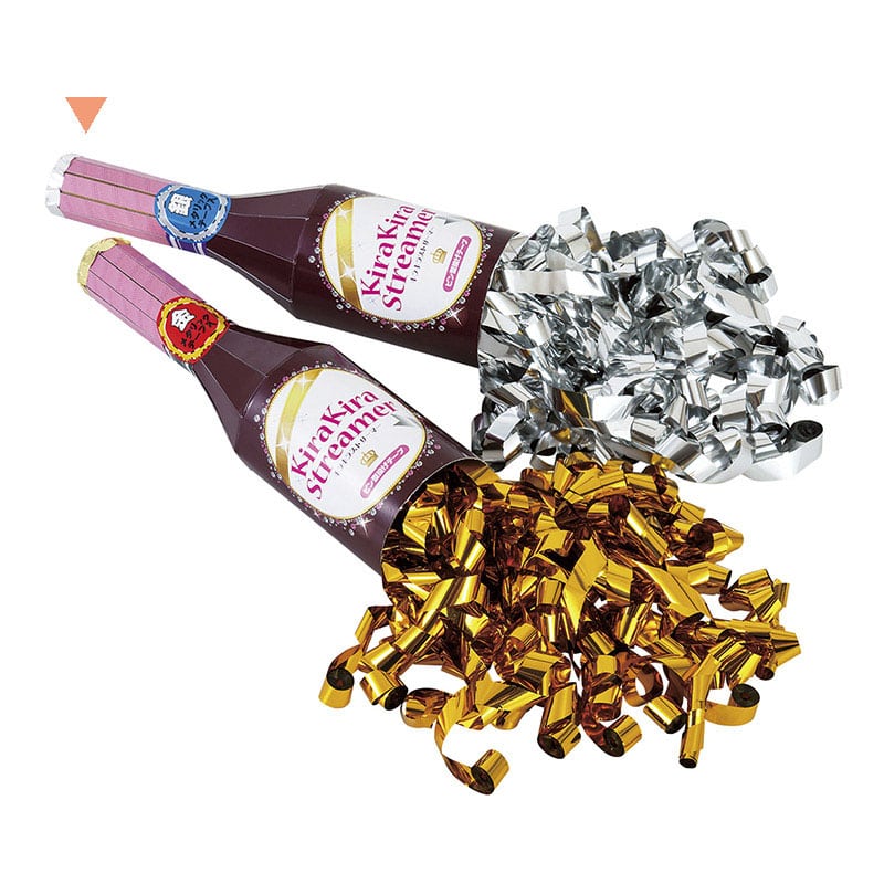 フジカ 投げテープ キラキラストリーマー 銀 NK-2-047S 1個(ご注文単位1個)【直送品】