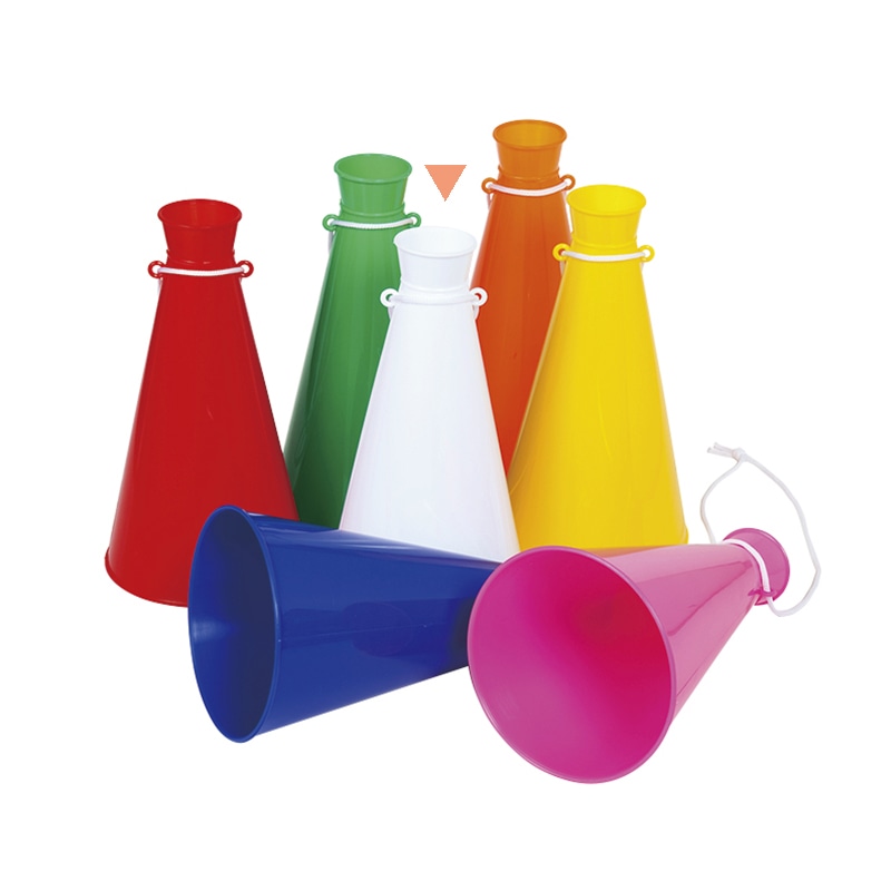 フジカ メガホン　ホワイト　1個（ご注文単位1個）【直送品】