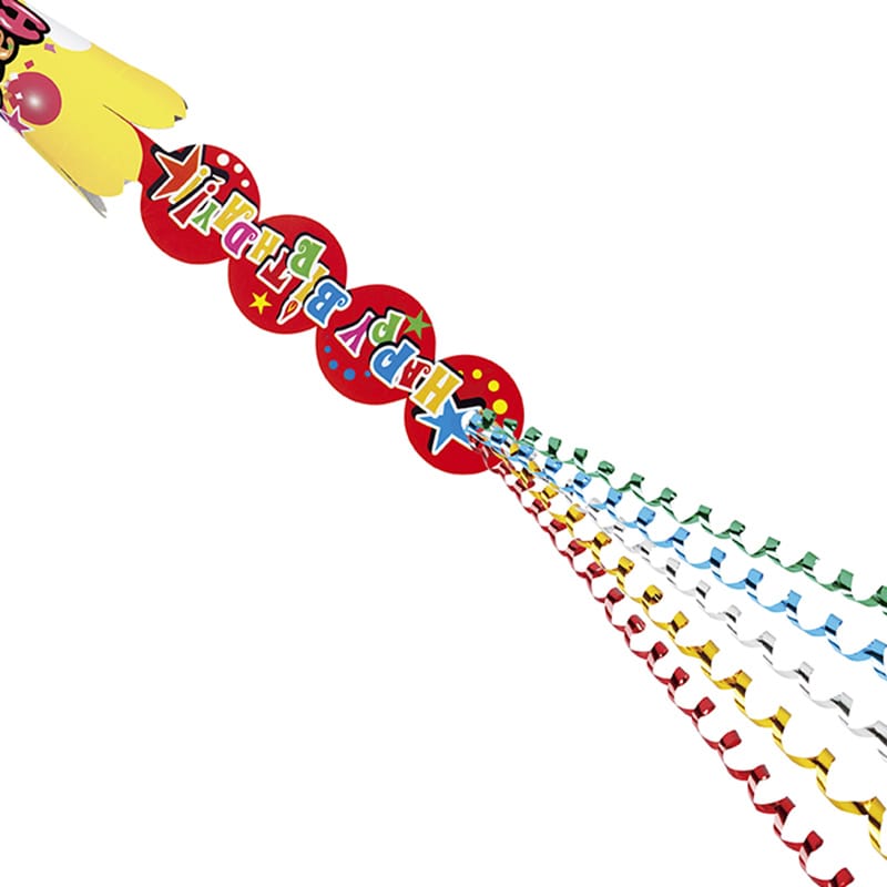 フジカ ハッピーバースデークラッカー 4個入 SHB-4-3250 1袋(ご注文単位1袋)【直送品】