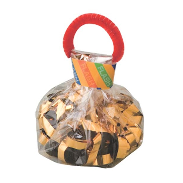 フジカ 投げテープ パーティフラッシュ 金テープ NF-M-GL 1個(ご注文単位1個)【直送品】