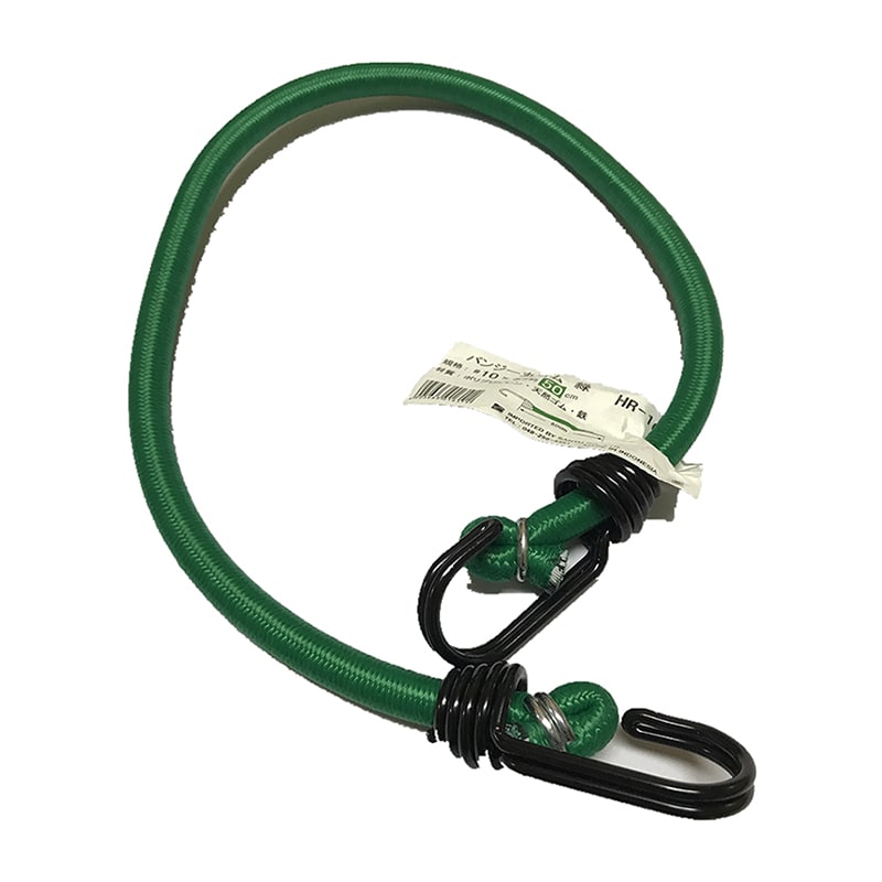 三友産業 バンジー丸ゴム #10×長さ50cm 緑 HR-1611 1本（ご注文単位120本）【直送品】