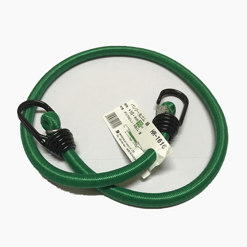 三友産業 バンジー丸ゴム #10×長さ70cm 緑 HR-1616 1本（ご注文単位120本）【直送品】
