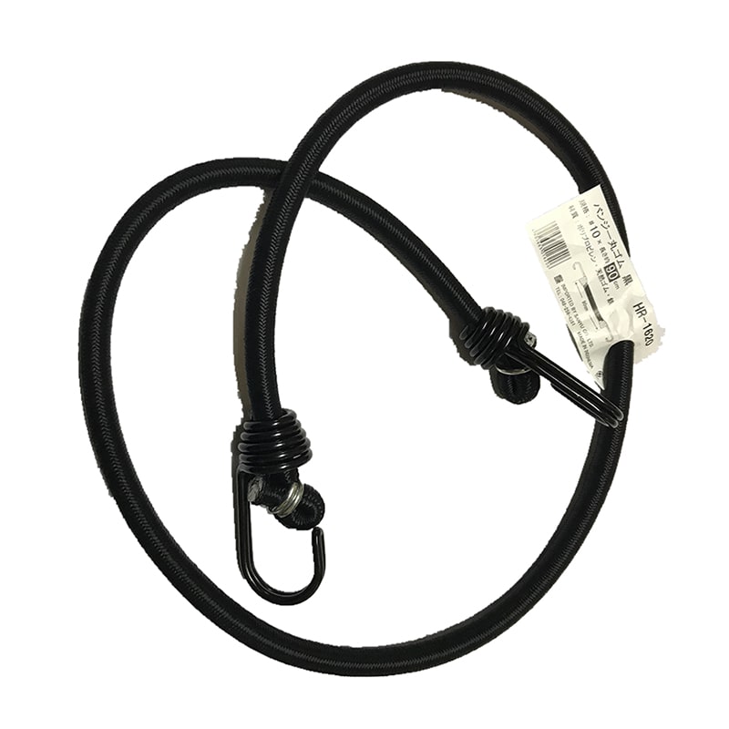 三友産業 バンジー丸ゴム #10×長さ90cm 黒 HR-1620 1本（ご注文単位60本）【直送品】
