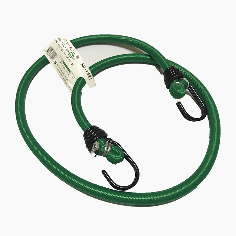 三友産業 バンジー丸ゴム #10×長さ90cm 緑 HR-1621 1本（ご注文単位60本）【直送品】