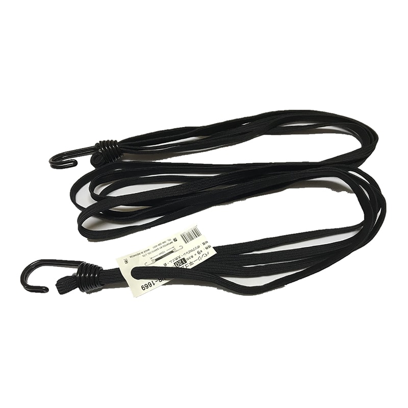 三友産業 バンジー平ゴム #9×長さ120cm 黒 HR-1669 1本(ご注文単位60本)【直送品】
